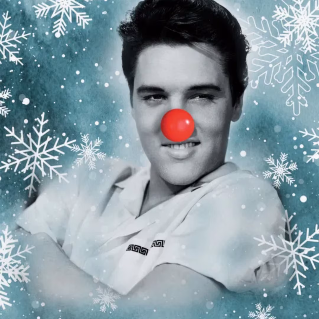 cap Elvis Presley – Elvis' Christmas Album - 1957 (Red Vinyl) - Imagem 1