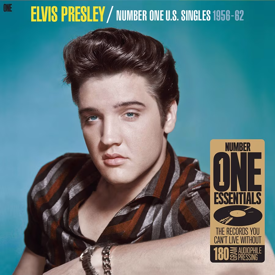 capa Elvis Presley – Number One U.S. Singles 1956-62 - Imagem 1