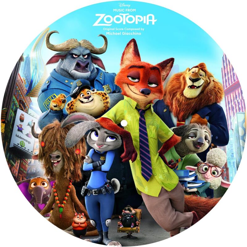 Zootopia - Original Score Composed by Michael Giacchino (Picture Vinyl) - Imagem 1