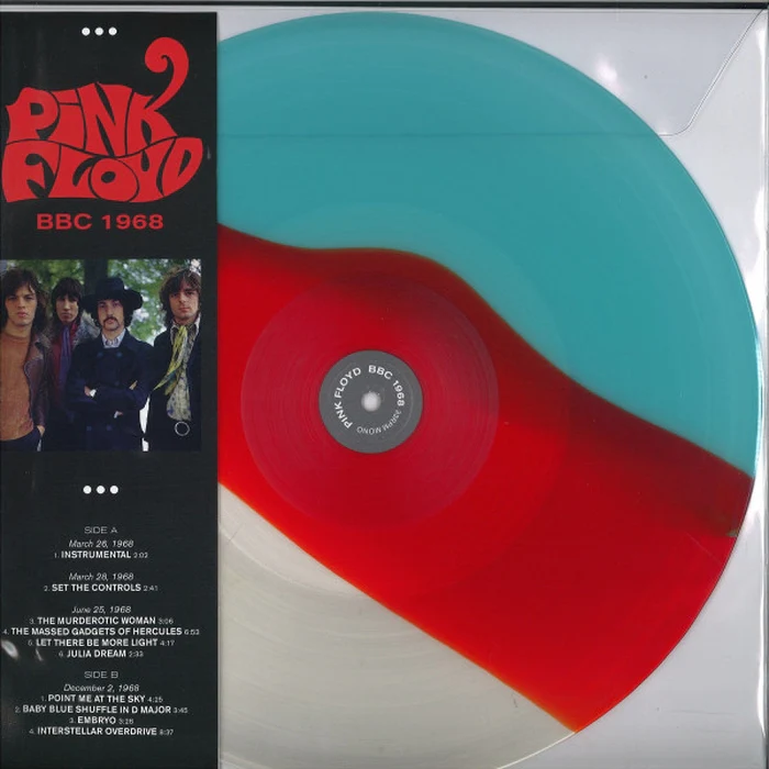 Pink Floyd – BBC 1968 (Clear / Red /Light Blue Vinyl) Pink Floyd – BBC 1968 (Clear / Red /Light Blue Vinyl)