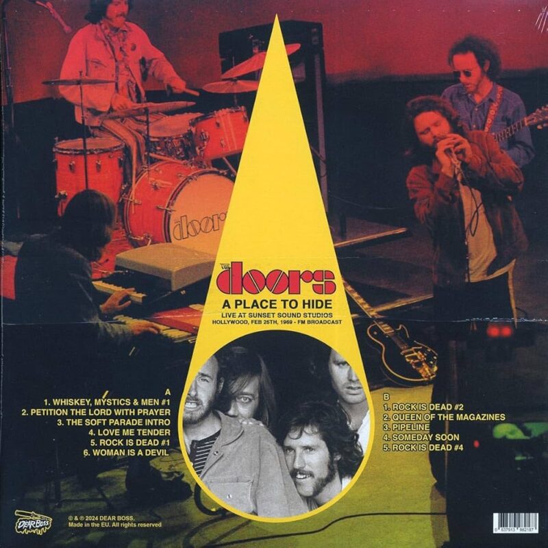 The Doors – A Place To Hide: Live At Sunset Sound Studios, Hollywood, Feb 25th, 1969 - Imagem 2