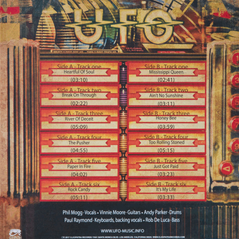 UFO – The Salentino Cuts (Splatter Vinyl) - Imagem 3