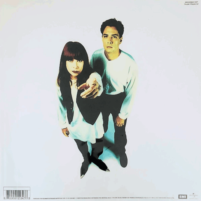 Rita Lee – Rita Lee E Roberto De Carvalho 1990 (Disco Branco Marmorizado) - Imagem 3