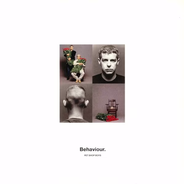 capa Pet Shop Boys – Behaviour. - Imagem 1
