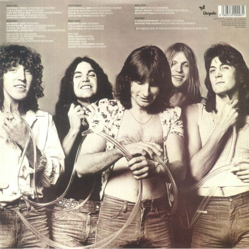 UFO – No Heavy Petting (LP Triplo - Deluxe Edition - Clear Vinyl) - Imagem 3