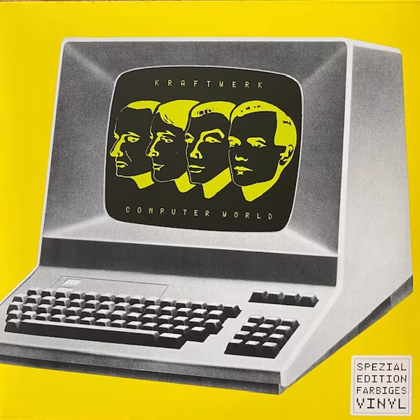 front Kraftwerk – Computer World (Yellow Vinyl) - Imagem 1