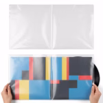 Plástico Externo - Capa Dupla / Gatefold - 10 unidades