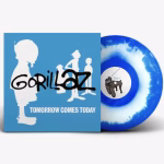 Gorillaz – Tomorrow Comes Today (White & Blue Colour-in-Colour Vinyl)