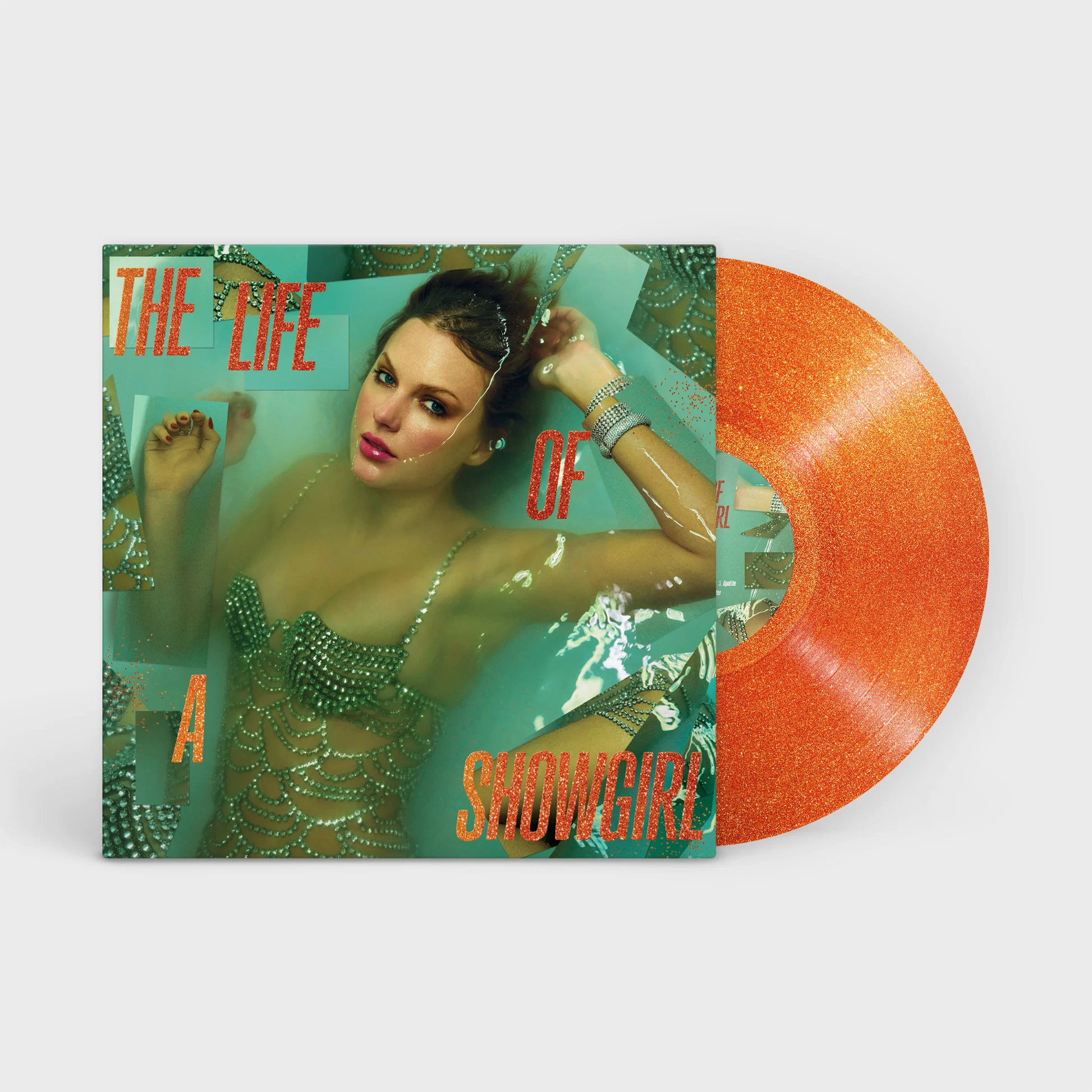 Taylor Swift – The Life Of A Showgirl (Orange Glitter Vinyl