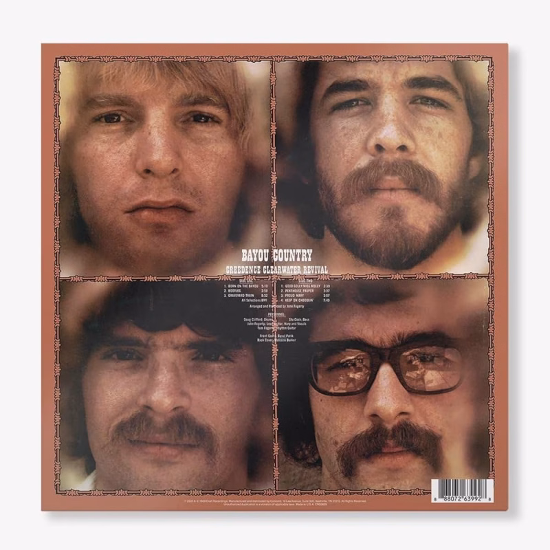 Creedeence Clearwater Revival - Bayou Country (Opaque Orange Vinyl) - Imagem 2
