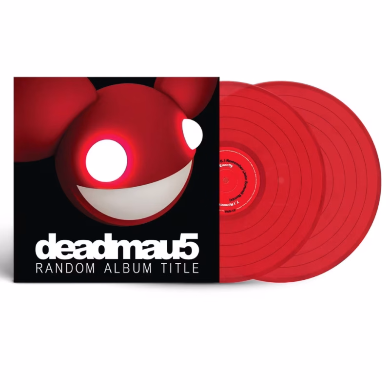 Deadmau5 – Random Album Title (Red Translucent Vinyl) - Imagem 1