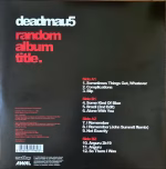 Deadmau5 – Random Album Title (Red Translucent Vinyl) - Imagem 6