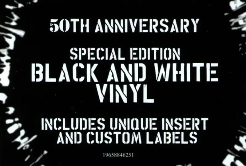AC/DC - Back In Black (Black & White Swirl Vinyl 50th Anniversary Edition)