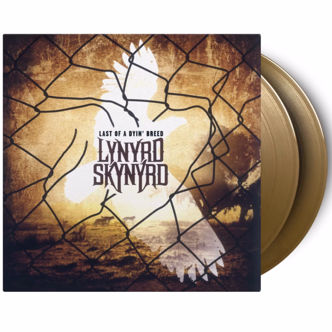 CAPAS ALBUNS Lynyrd Skynyrd - Last Of A Dyin' Breed (Gold Vinyl) - Imagem 1