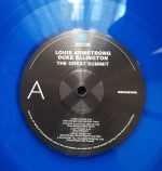 Louis Armstrong & Duke Ellington – The Great Summit (Blue Vinyl) - Imagem 4