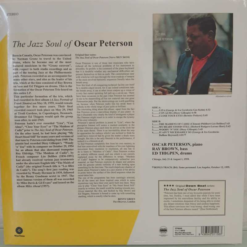 The Jazz Soul Of Oscar Peterson - Imagem 2