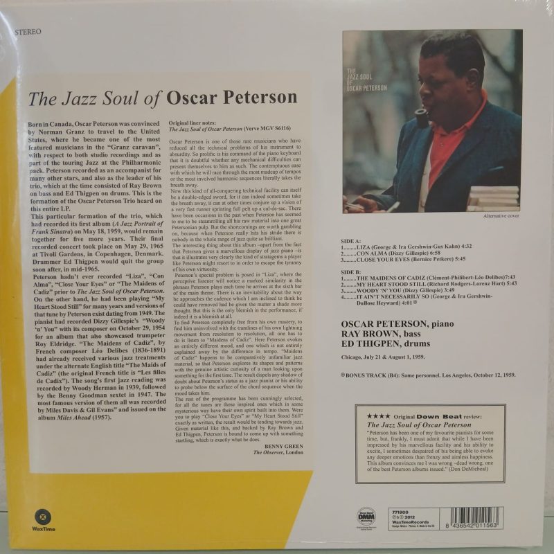 The Jazz Soul Of Oscar Peterson - Imagem 2