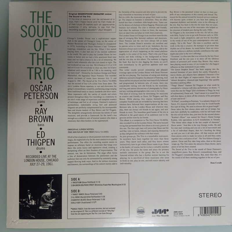Oscar Peterson - The Sound Of The Trio - Imagem 2