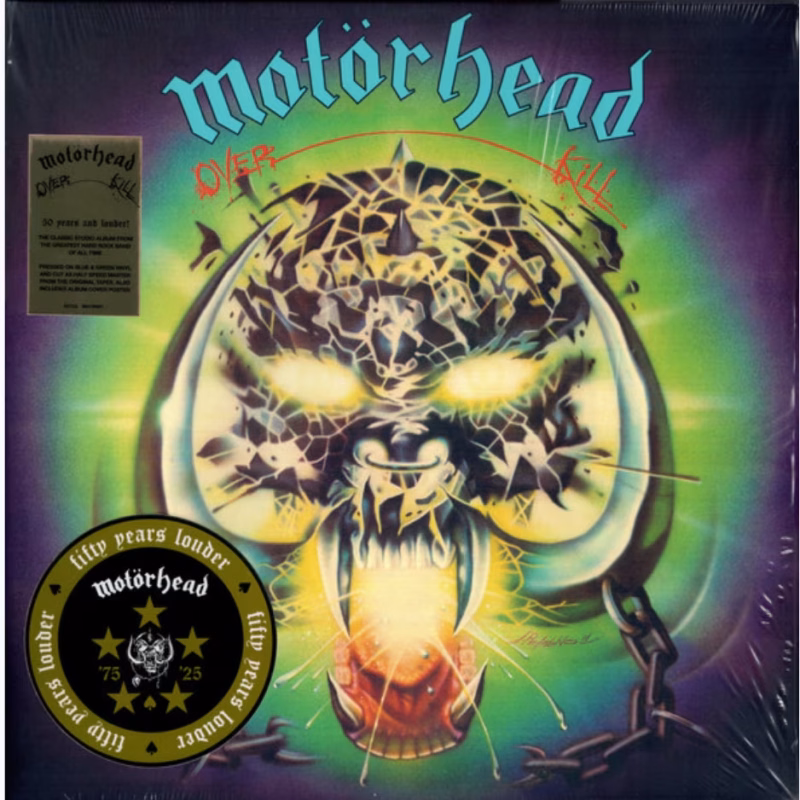 Motörhead – Overkill (Limited Edition Blue & Green Vinyl) - Imagem 7