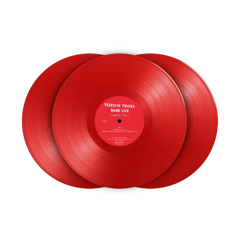 Tedeschi Trucks Band – Everybody’s Talkin’ (3 LP's  Limited Edition, Red Vinyl) - Imagem 3