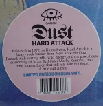 Dust - Hard Attack (Blue Vinyl) - Imagem 3