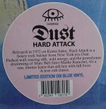 Dust - Hard Attack (Blue Vinyl) - Imagem 3