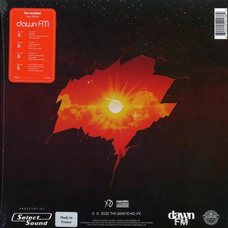The Weeknd - Dawn FM (Silver Vinyl)