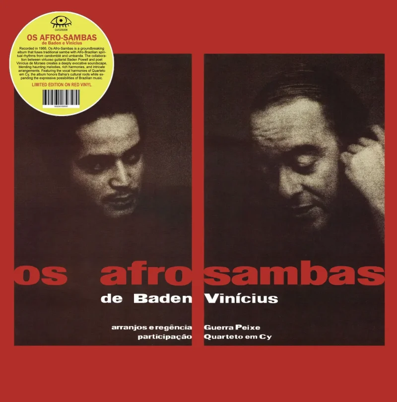 Vinícius de Moraes e Baden Powell - Os Afro-Sambas (LP Vermelho)