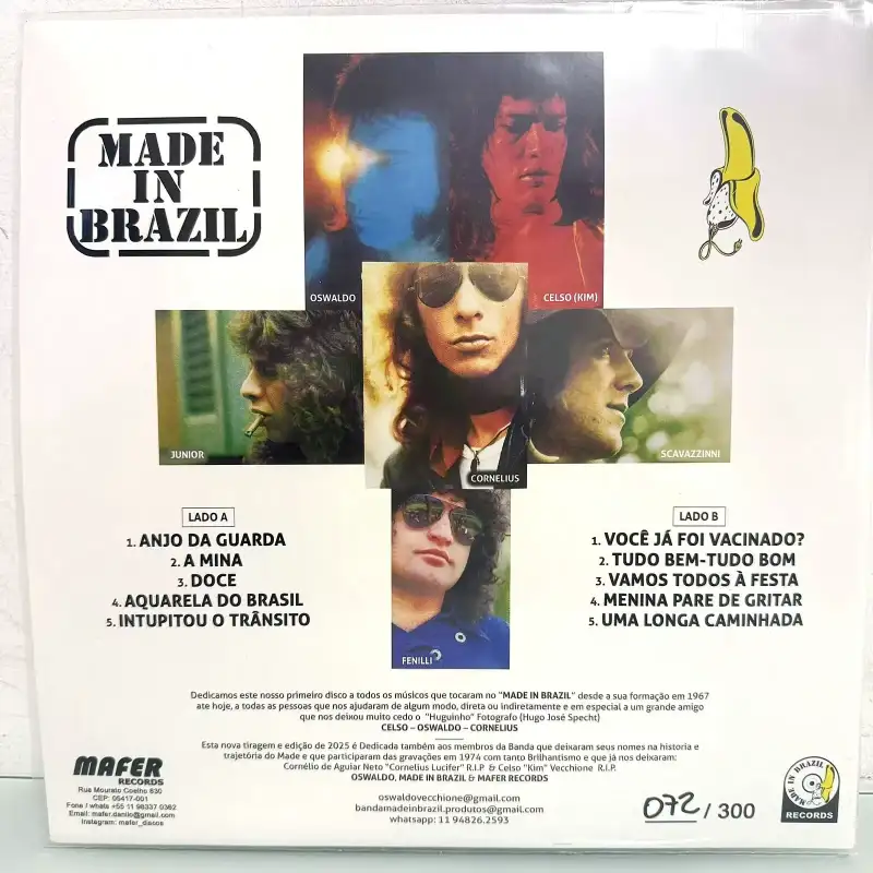 Made In Brazil - Made In Brazil (Vinil Amarelo)