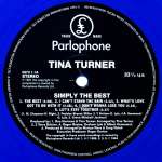 Tina Turner – Simply The Best (2 LP - Blue Vinyl)
