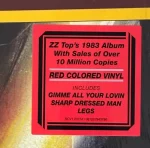 ZZ Top - Eliminator (Red Vinyl)