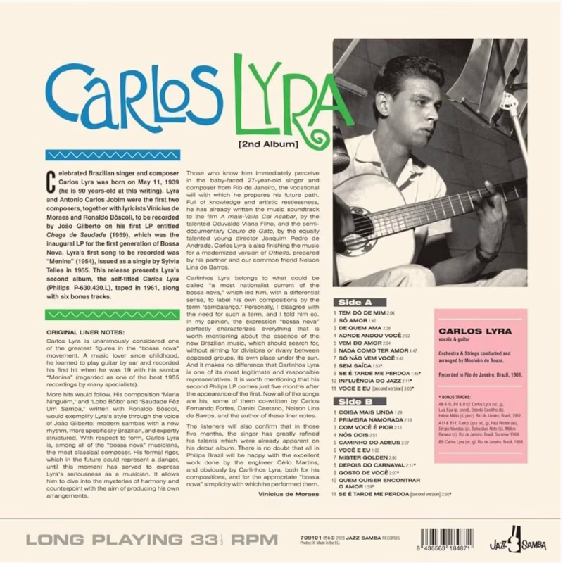 Carlos Lyra – Carlos Lyra (2nd Album) - Imagem 2