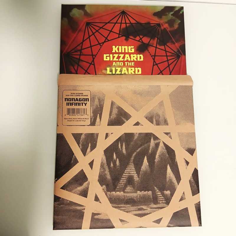King Gizzard And The Lizard Wizard – Nonagon Infinity (Red/Yellow/Black Mix Vinyl)