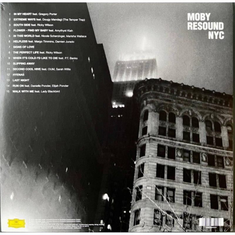 Moby – Resound NYC (LP Duplo - Transparent Sun Yellow Vinyl)
