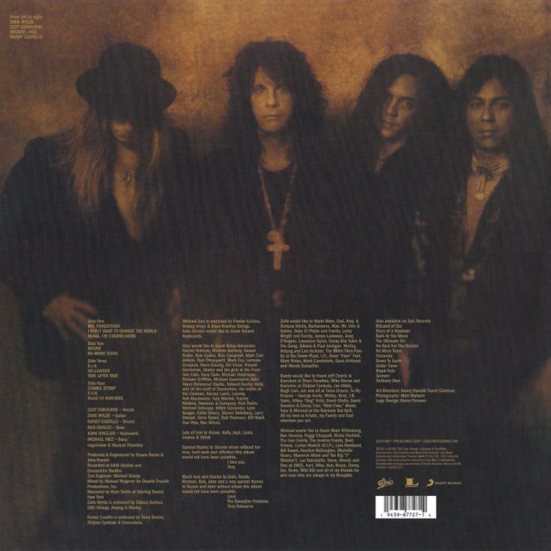 Ozzy Osbourne – No More Tears (LP Duplo)