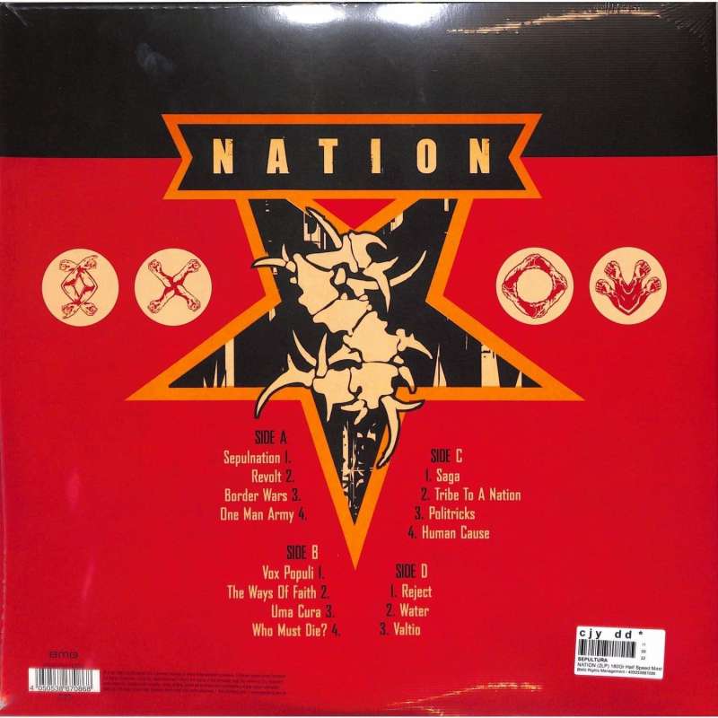 Sepultura – Nation (LP Duplo)