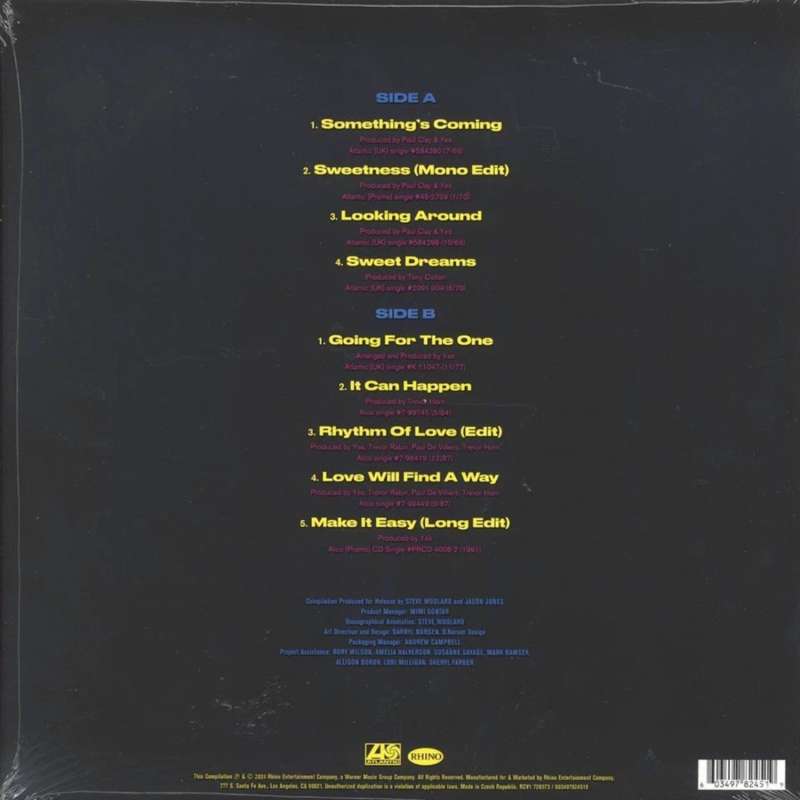 Yes – Yessingles II (Blue/White Splatter Vinyl)