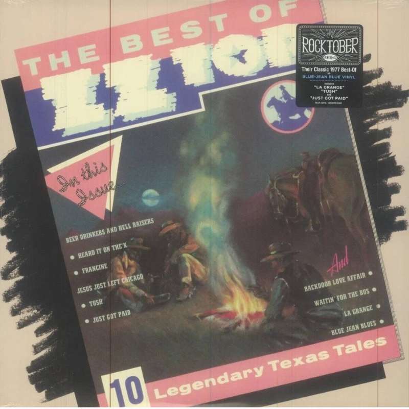ZZ Top – The Best Of ZZ Top (Blue Vinyl)