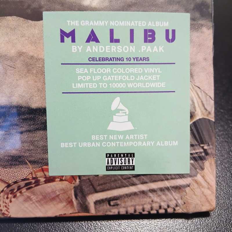 Anderson .Paak – Malibu (Sea Floor Colored Vinyl - Limited Edition)