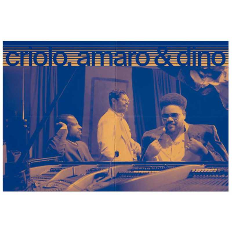 Criolo, Amaro Freitas e Dino d'Santiago - Criolo, Amaro & Dino (Disco Azul)