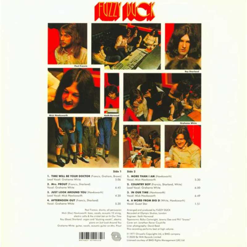 Fuzzy Duck – Fuzzy Duck (Green Splatter)