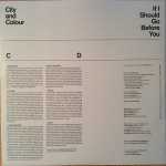 City and Colour – If I Should Go Before You