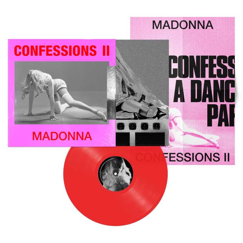 Madonna – Confessions II (Translucent Red Vinyl)
