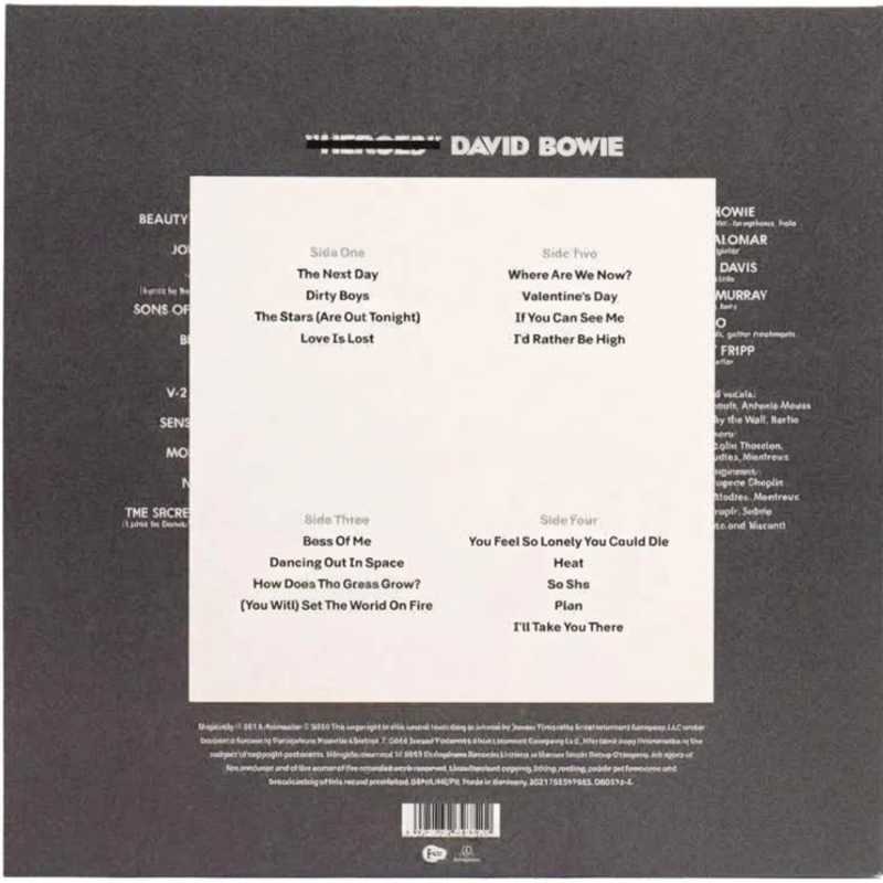 David Bowie – The Next Day (LP Duplo)