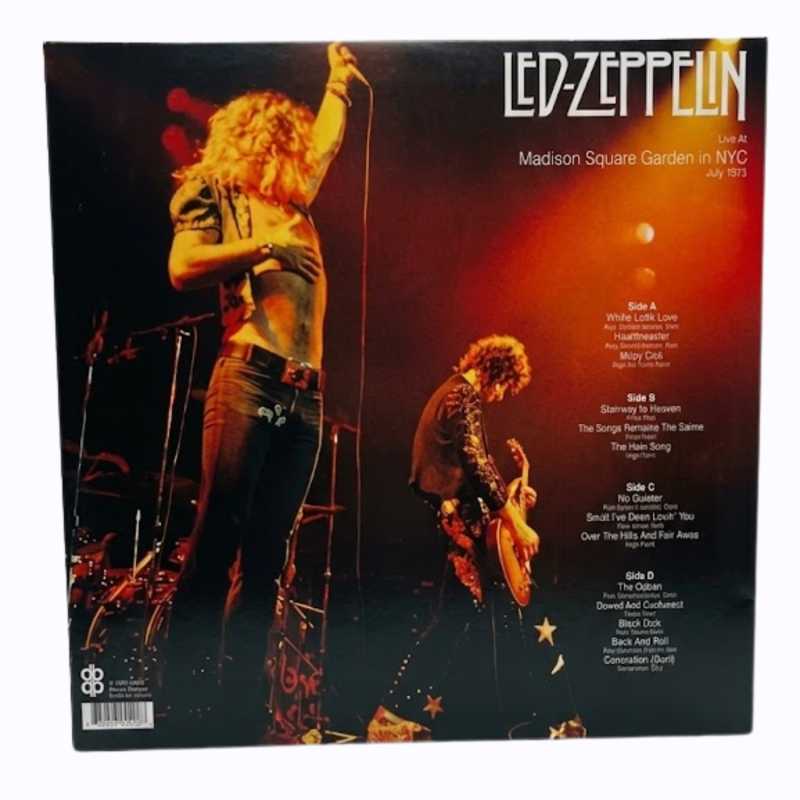 LP Led Zeppelin – Live At Madison Square Garden In NYC, July 1973 (LP Duplo)