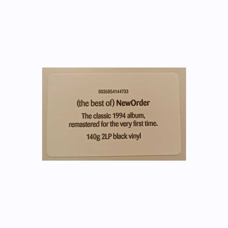 New Order – (The Best Of) New Order (LP Duplo)