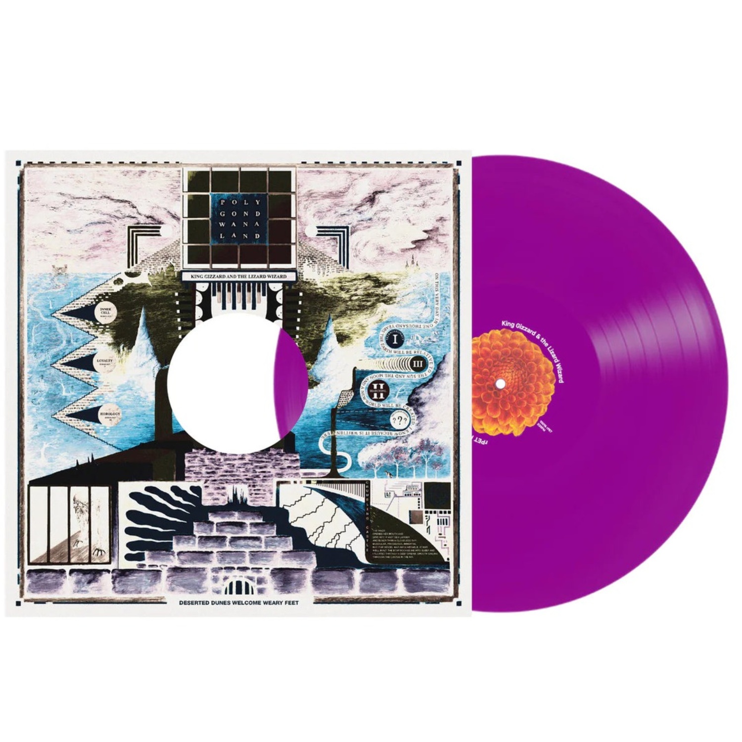 King Gizzard And The Lizard Wizard – Polygondwanaland (Translucent Purple Vinyl) King Gizzard And The Lizard Wizard – Polygondwanaland (Translucent Purple Vinyl)