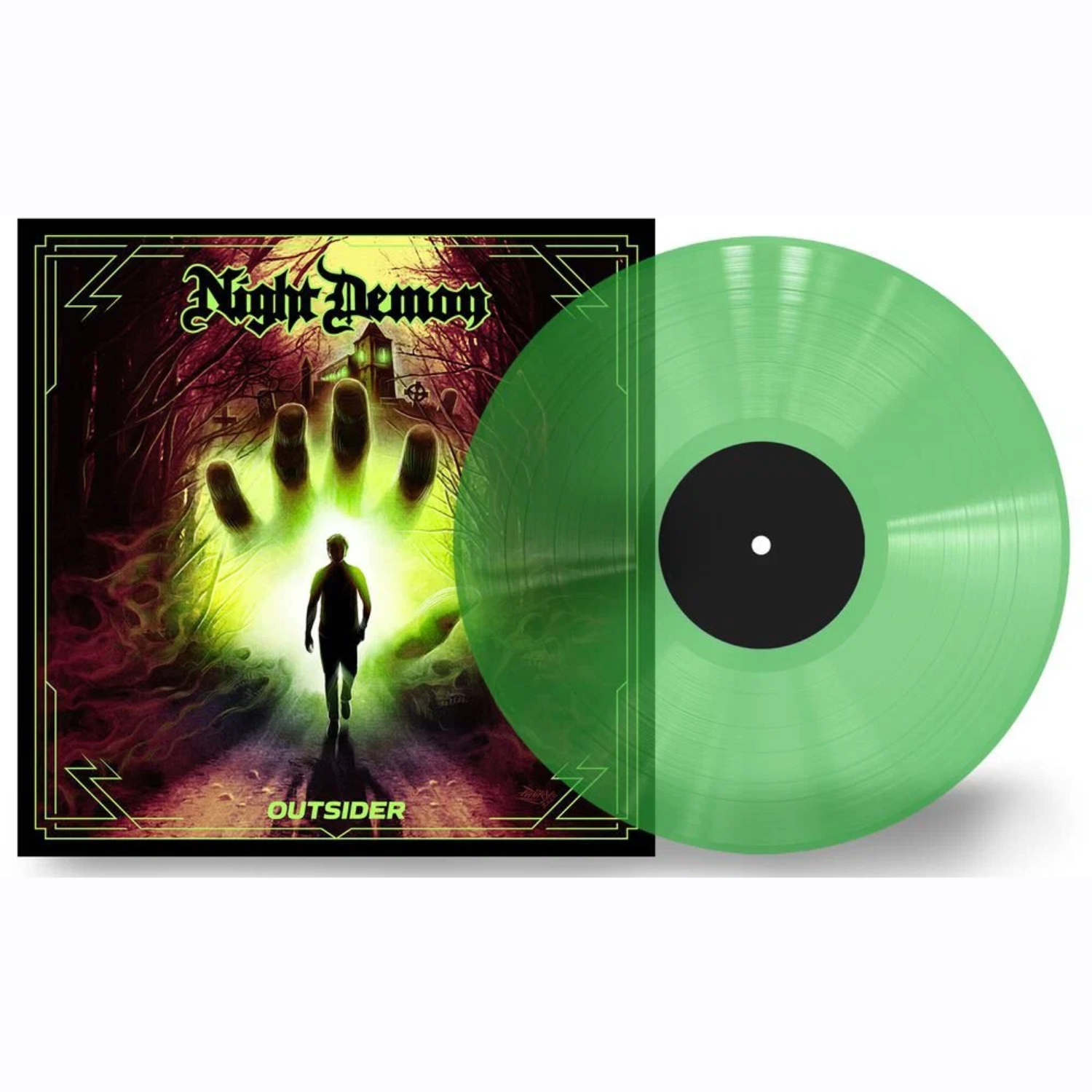 Night Demon – Outsider (Green Transparent Vinyl) Night Demon – Outsider (Green Transparent Vinyl)