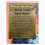Peter Tosh – Equal Rights (Orange Vinyl)